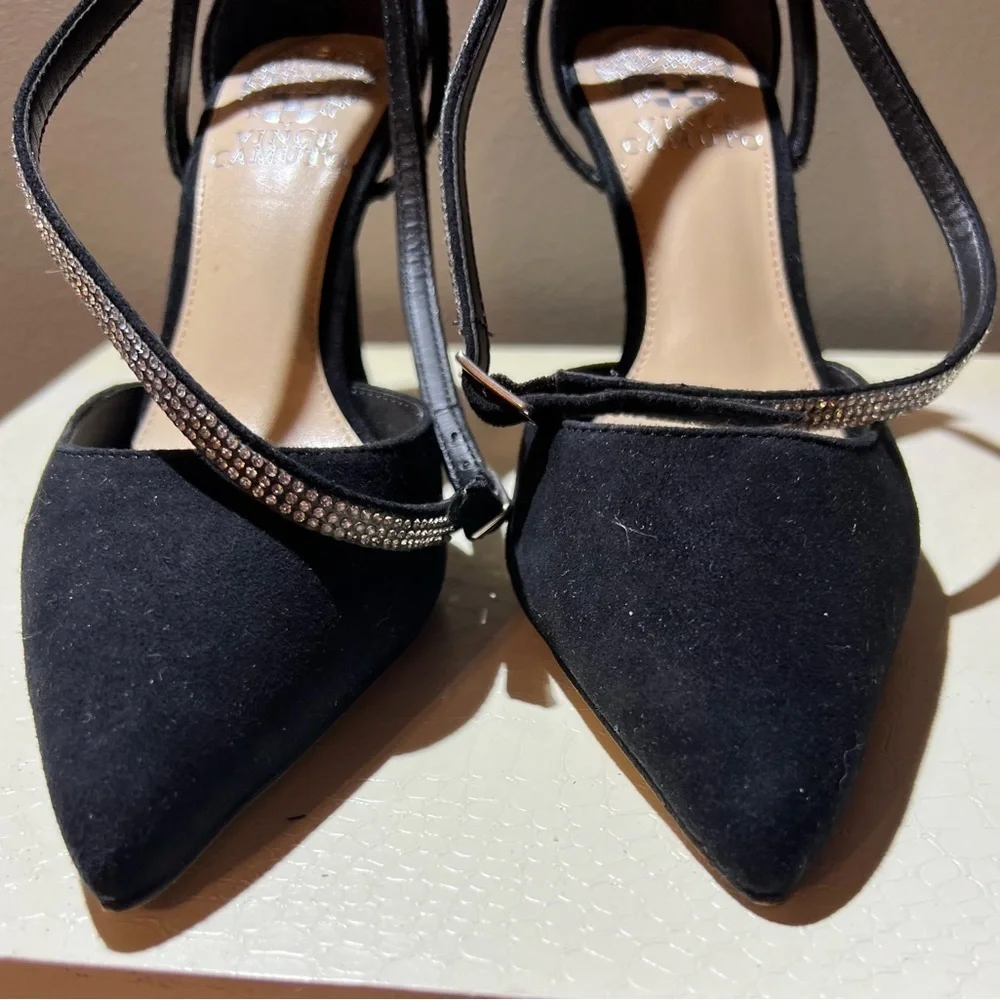 Vince Camuto Women’s Ketrinda Ankle Strap Pump Size 6.5